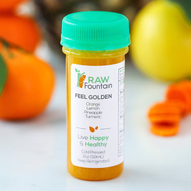 Raw Fountain Feel Golden Juice Shot